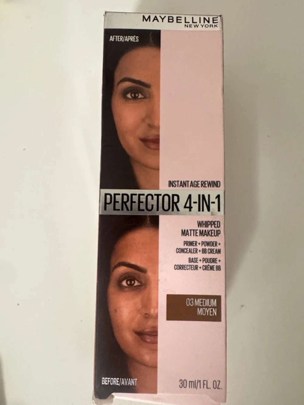 Maybelline Perfector 4-in-1 Whipped Matte Makeup - Pink & Brown